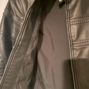 Zara Kids Black Bomber Jacket